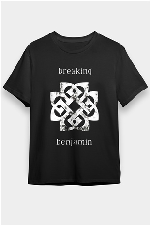 Breaking Benjamin Siyah Unisex Tişört T-Shirt - TişörtFabrikası