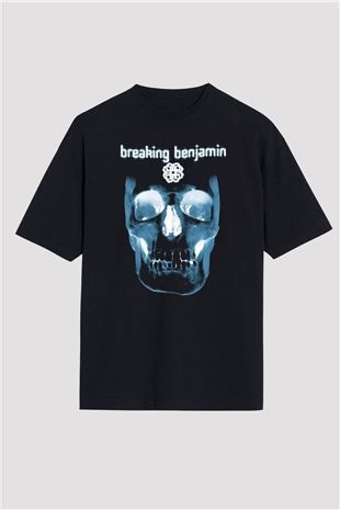 Breaking Benjamin Siyah Oversize Tişört Oversize T-shirt - TişörtFabrikası