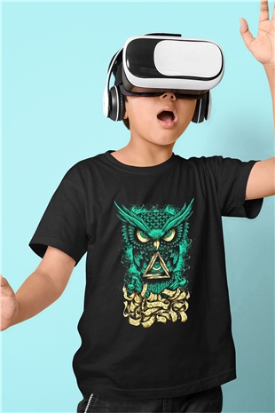 Bring Me the Horizon Baskılı Siyah Unisex Çocuk Tişört