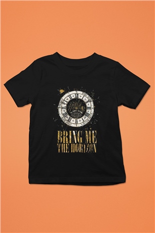Bring Me the Horizon Baskılı Siyah Unisex Çocuk Tişört