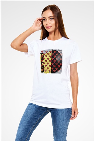 Bring Me the Horizon Baskılı Unisex Beyaz Tişört
