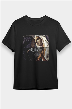 Bring Me the Horizon Baskılı Unisex Siyah Tişört
