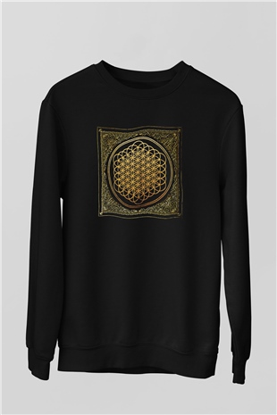 Bring Me the Horizon Baskılı Unisex Siyah Sweatshirt