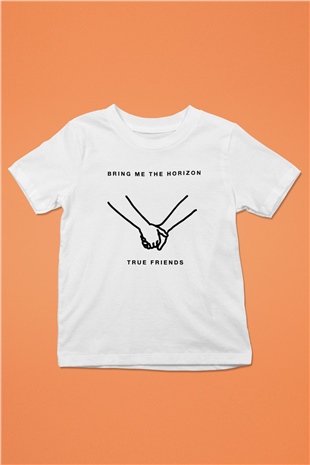 Bring Me the Horizon Beyaz Unisex Çocuk Tişört