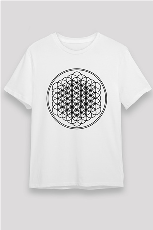 Bring Me the Horizon Beyaz Unisex Tişört T-Shirt - TişörtFabrikası