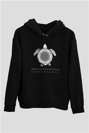 Bring Me the Horizon Siyah Unisex Kapüşonlu Sweatshirt