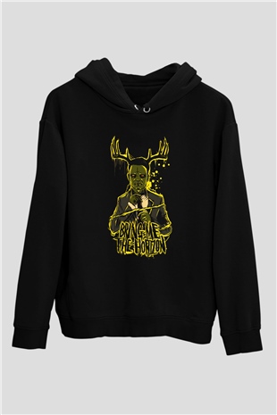 Bring Me the Horizon Siyah Unisex Kapüşonlu Sweatshirt