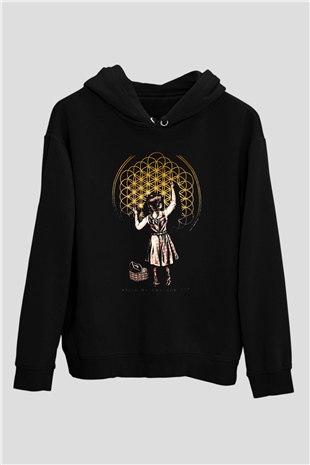Bring Me the Horizon Siyah Unisex Kapüşonlu Sweatshirt