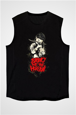Bring Me the Horizon Siyah Unisex Kolsuz Tişört