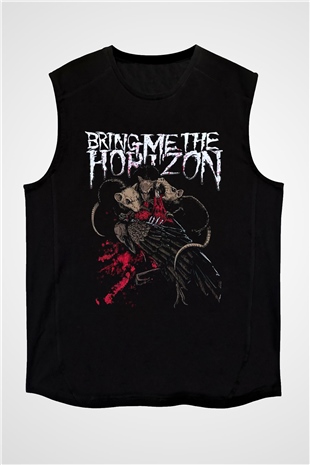 Bring Me the Horizon Siyah Unisex Kolsuz Tişört