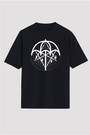 Bring Me the Horizon Siyah Unisex Oversize Tişört T-Shirt