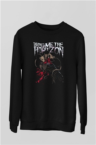 Bring Me the Horizon Siyah Unisex Sweatshirt