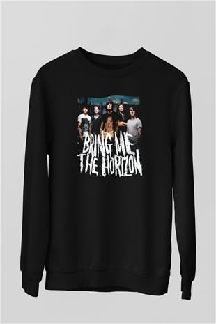 Bring Me the Horizon Siyah Unisex Sweatshirt