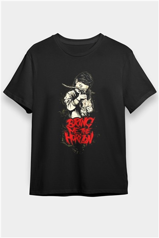 Bring Me the Horizon Siyah Unisex Tişört T-Shirt - TişörtFabrikası
