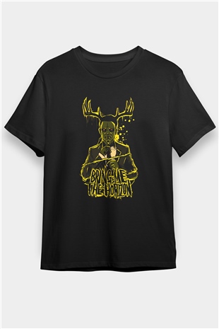 Bring Me the Horizon Siyah Unisex Tişört T-Shirt - TişörtFabrikası