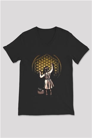 Bring Me the Horizon Siyah Unisex V Yaka Tişört