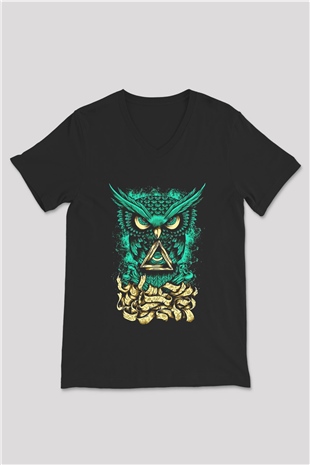 Bring Me the Horizon Siyah Unisex V Yaka Tişört T-Shirt