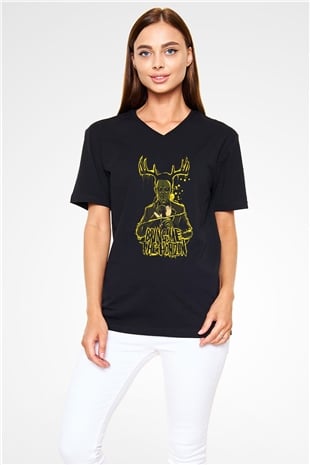 Bring Me the Horizon Siyah Unisex V Yaka Tişört