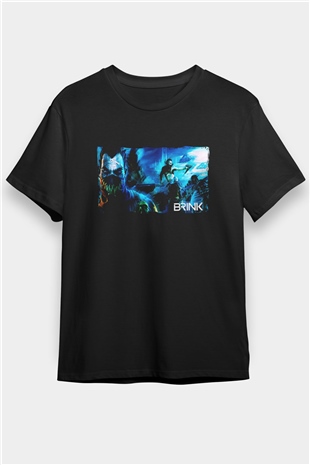 Brink Siyah Unisex Tişört T-Shirt