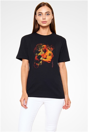 Brock Lesnar Baskılı Unisex Siyah Tişört - Tshirt