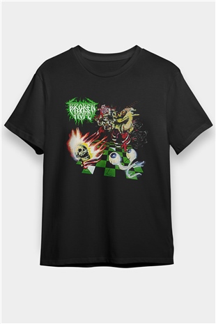 Broken Hope Baskılı Unisex Siyah Tişört - Tshirt