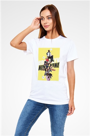 Brooklyn Nine-Nine Beyaz Unisex Tişört T-Shirt