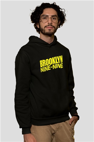 Brooklyn Nine-Nine Siyah Unisex Hoodie