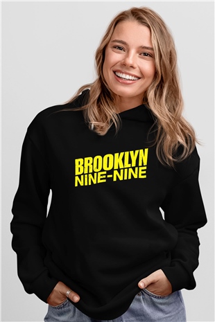 Brooklyn Nine-Nine Siyah Unisex Hoodie
