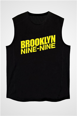 Brooklyn Nine-Nine Siyah Unisex Kolsuz Tişört