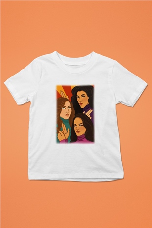 Brooklyn NineNine Baskılı Beyaz Unisex Çocuk Tişört