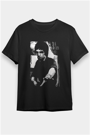 Bruce Lee Siyah Unisex Tişört T-Shirt - TişörtFabrikası