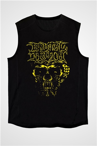 Brutal Truth Siyah Unisex Kolsuz Tişört