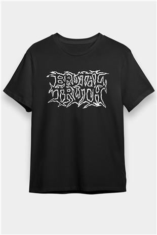 Brutal Truth Siyah Unisex Tişört T-Shirt - TişörtFabrikası