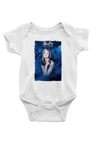Buffy the Vampire Slayer Beyaz Bebek Body - Zıbın