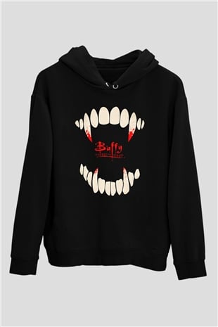 Buffy the Vampire Slayer Siyah Unisex Hoodie