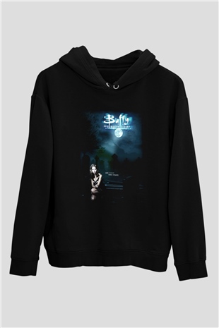 Buffy the Vampire Slayer Siyah Unisex Hoodie