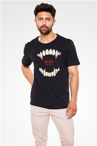 Buffy the Vampire Slayer Siyah Unisex Tişört T-Shirt
