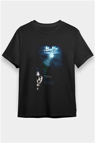 Buffy the Vampire Slayer Siyah Unisex Tişört T-Shirt