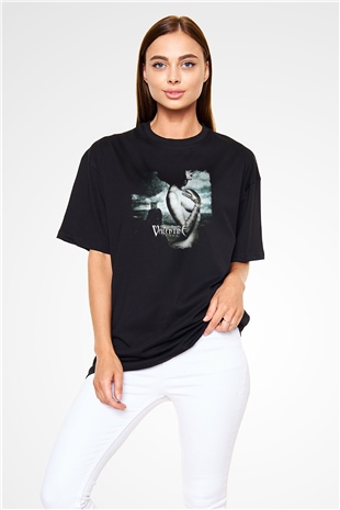 Bullet for My Valentine Baskılı Unisex Siyah Oversize Tişört