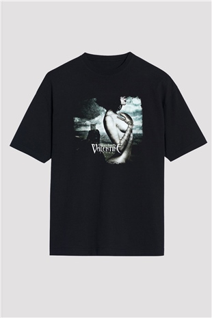 Bullet for My Valentine Baskılı Unisex Siyah Oversize Tişört