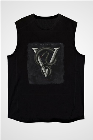Bullet for My Valentine Baskılı Unisex Siyah Kolsuz Tişört