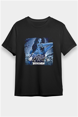 Bullet for My Valentine Baskılı Unisex Siyah Tişört
