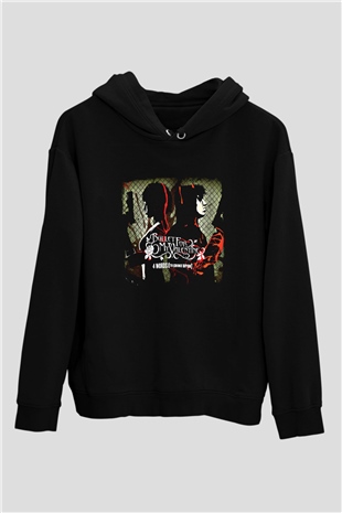 Bullet for My Valentine Baskılı Unisex Siyah Hoodie