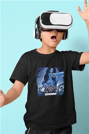 Bullet for My Valentine Baskılı Unisex Siyah Çocuk Tişört