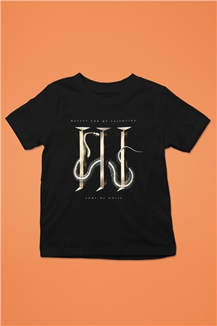 Bullet for My Valentine Siyah Unisex Çocuk Tişört