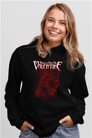 Bullet for My Valentine Siyah Unisex Hoodie