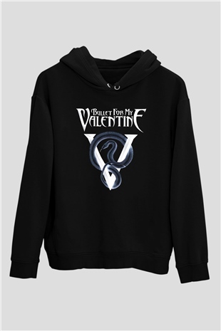Bullet for My Valentine Siyah Unisex Hoodie
