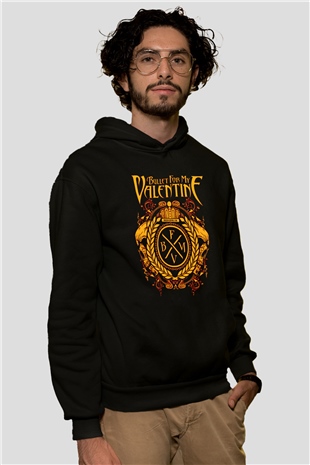 Bullet for My Valentine Siyah Unisex Hoodie