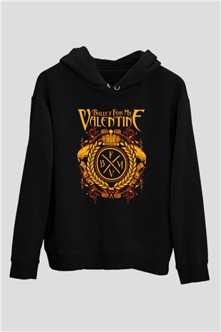 Bullet for My Valentine Siyah Unisex Hoodie