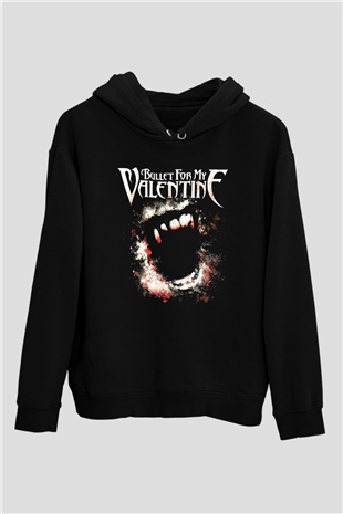 Bullet for My Valentine Siyah Unisex Hoodie